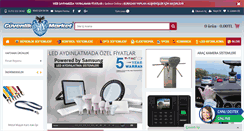 Desktop Screenshot of guvenlikmarket.com